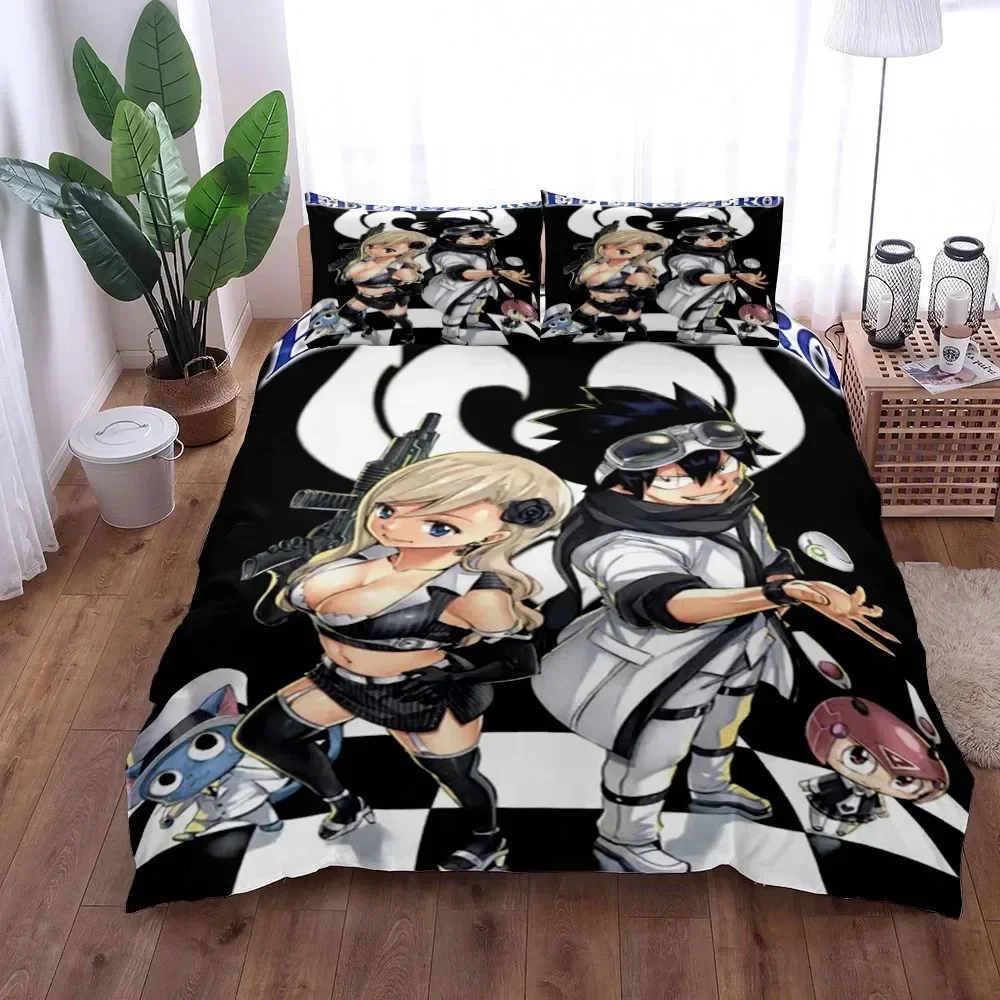 Home Textiles Uk - طقم غطاء لحاف أنيمي ثلاثي الأبعاد
