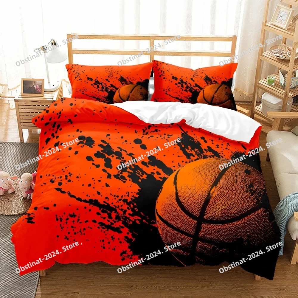 Home Textiles Uk - رائعة ثلاثية الأبعاد طباعة كرة السلة