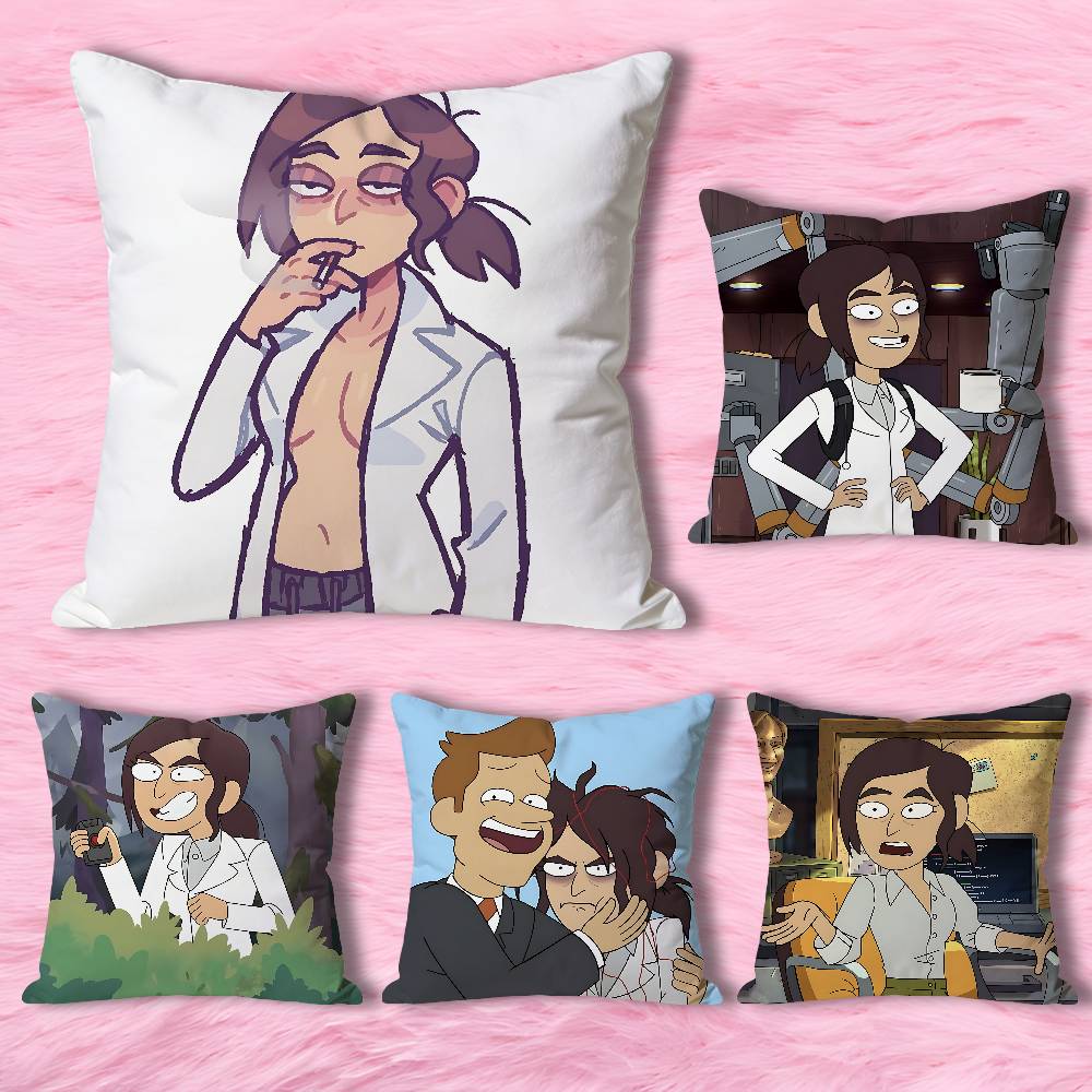 Home Textiles Jobs - غطاء وسادة مطبوع عليه Genius Reagan