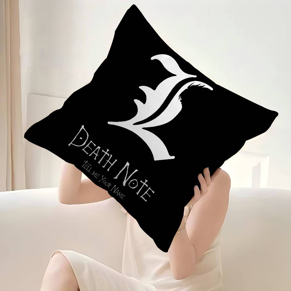 غطاء وسادة بتصميم أنمي ديث نوت - مراجعة Home Textiles Design وسعره