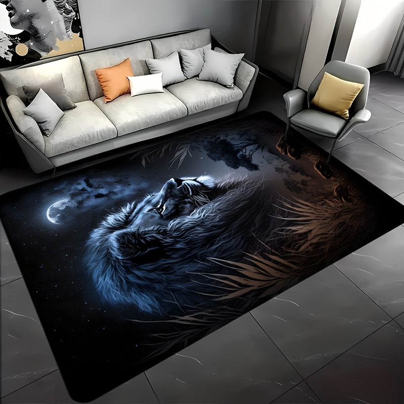 سجادة أرضية بتصميم نمر الليلة  - مراجعة Home Textiles Design وسعره