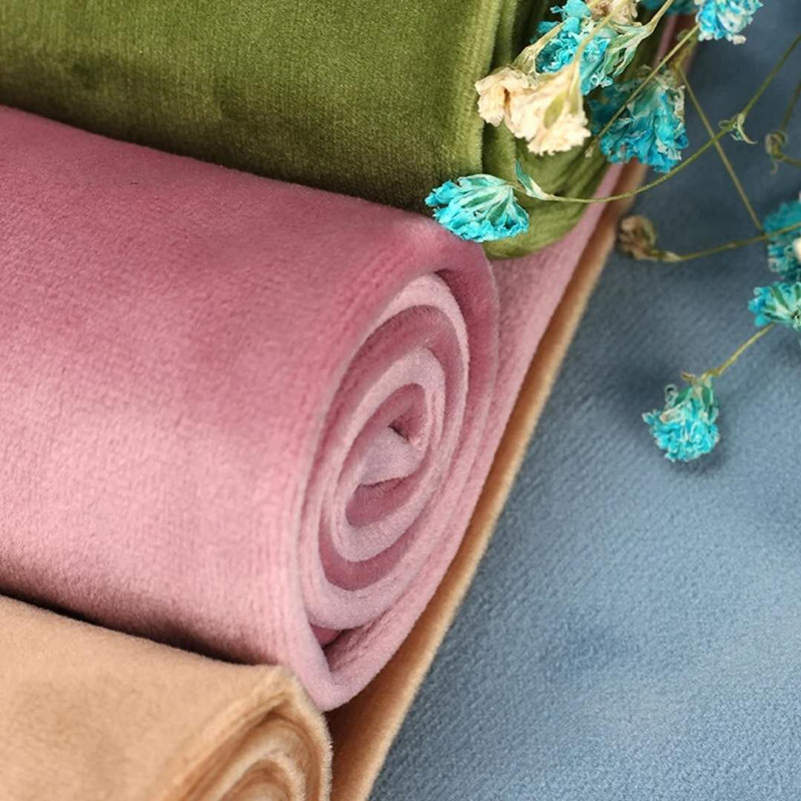 قماش مخمل هولندي بلون واحد جدي - مراجعة Home Textiles List وسعره