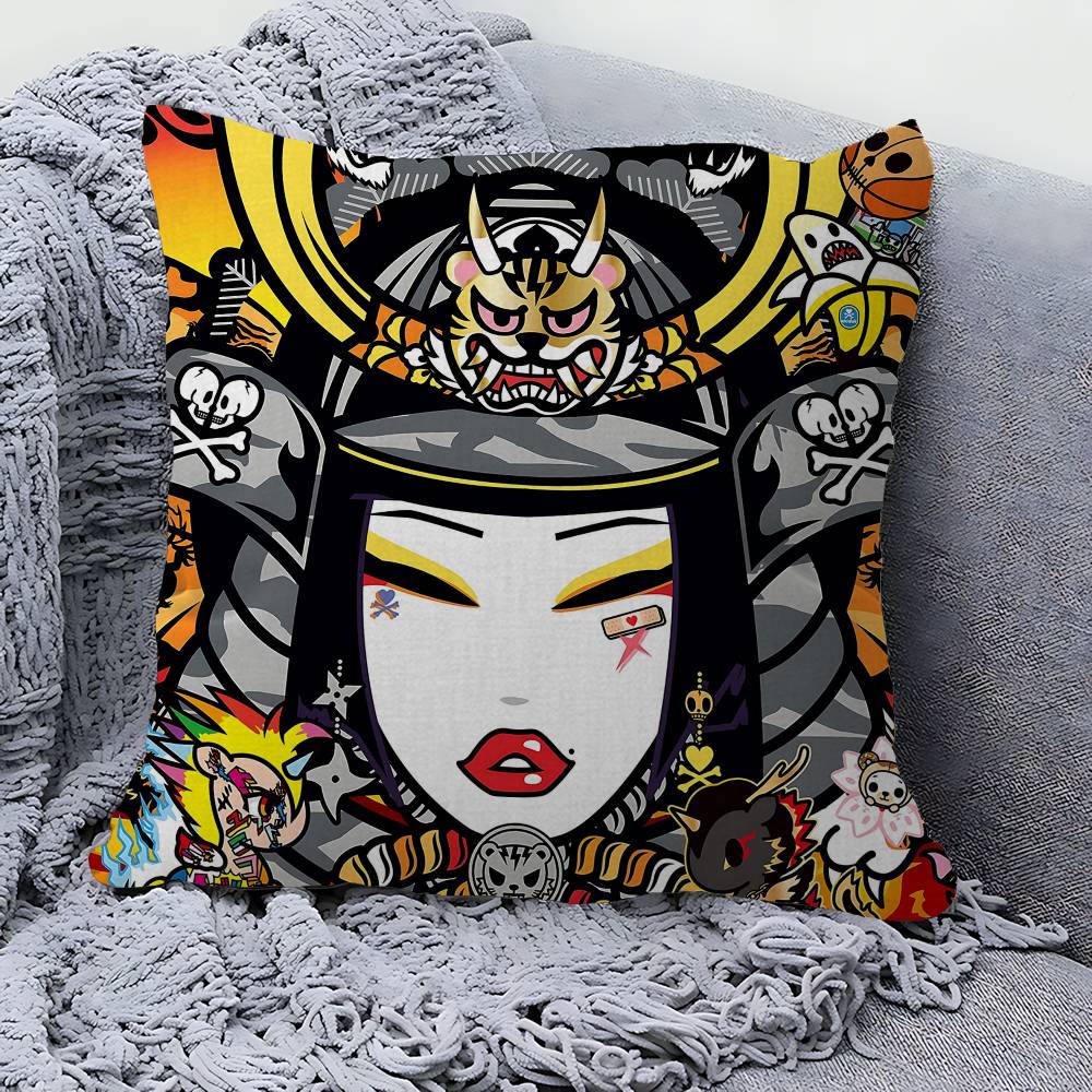 اليابان أنيمي T-TokidokiS وساد - مراجعة Home Textiles Design وسعره