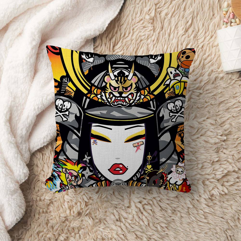اليابان أنيمي T-TokidokiS وساد - مراجعة Home Textiles Design وسعره