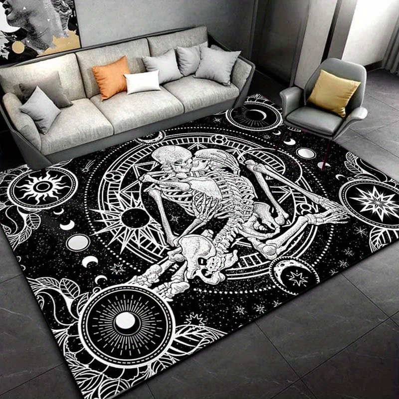 سجادة رقص هيكل عظمي أنيقة - دي - مراجعة Home Textiles Design وسعره