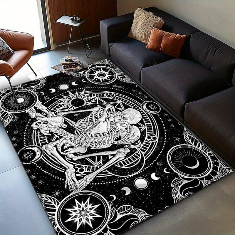سجادة رقص هيكل عظمي أنيقة - دي - مراجعة Home Textiles Design وسعره