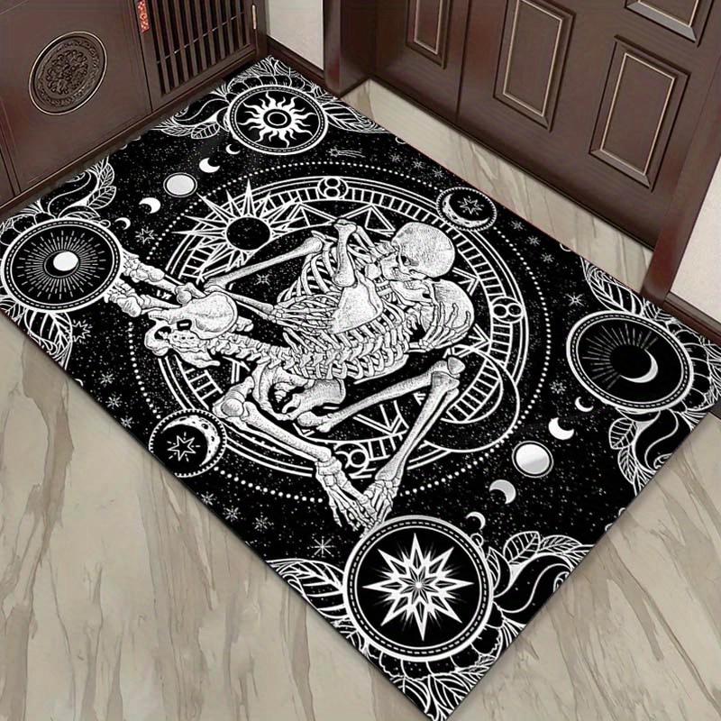 سجادة رقص هيكل عظمي أنيقة - دي - مراجعة Home Textiles Design وسعره