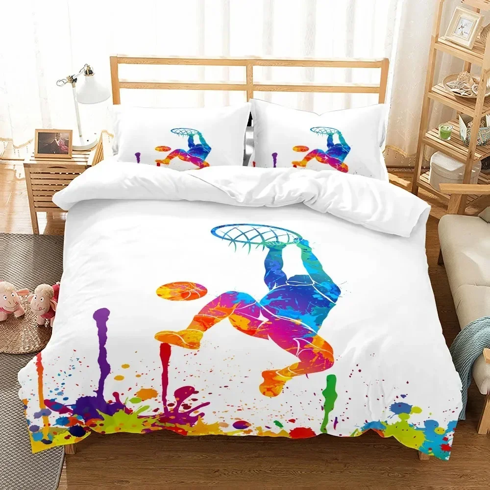 طقم غطاء لحاف كرة السلة بتصميم - مراجعة Home Textiles Uk وسعره